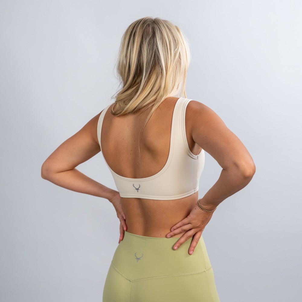 VNeck Sports Bra Bucked Up